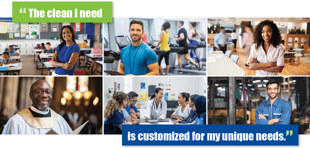 JAN-PRO Cleaning & Disinfecting offers the The Clean You Need.™ Guaranteed.